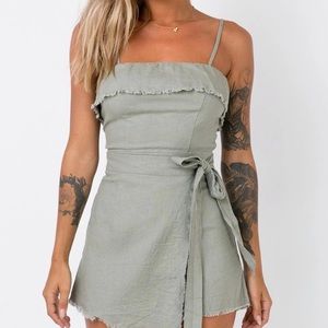 princess poly dress/romper
